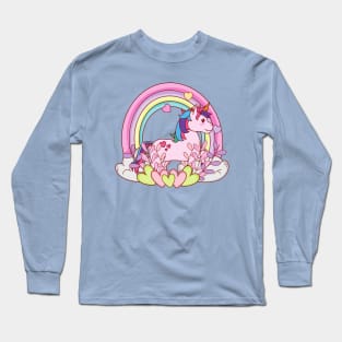 UNICORN RAINBOW Long Sleeve T-Shirt